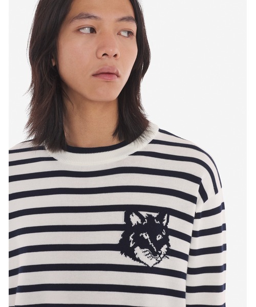 Maison Kitsune（メゾンキツネ）の「FOX HEAD INTARSIA COMFORT