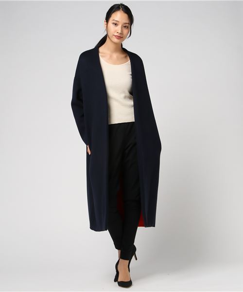 ENFOLD（エンフォルド）の「ソフトリバー ノーカラーコート（その他