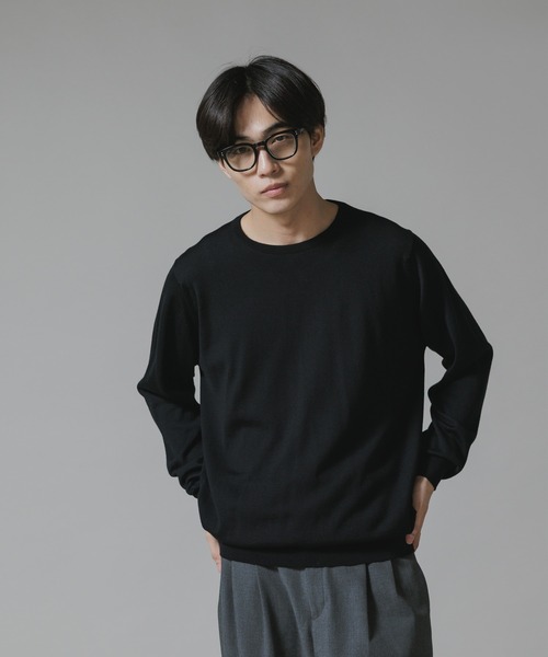 セール】JOHN SMEDLEY/ジョンスメドレー PULLOVER CN LS ハイゲージ