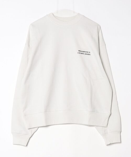 Embroidery Logo Sweat（Tシャツ/カットソー）｜anuke（アンヌーク）の
