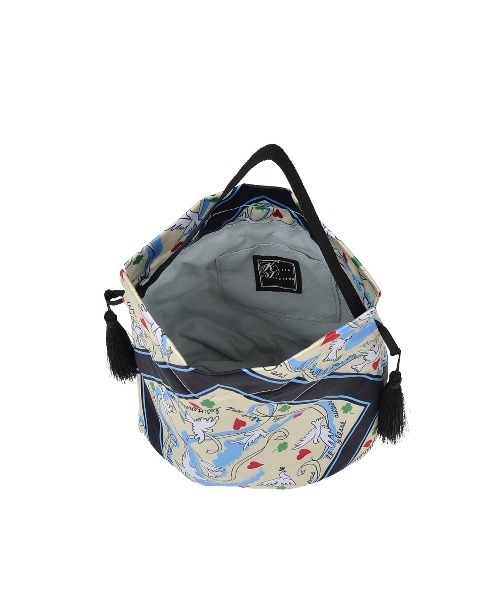 KEITA MARUYAMA（ケイタマルヤマ）の「Dove &Heart Scarf print巾着