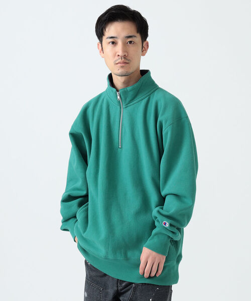 Champion（チャンピオン）の「Champion × BEAMS / 別注 Halfzip Sweat