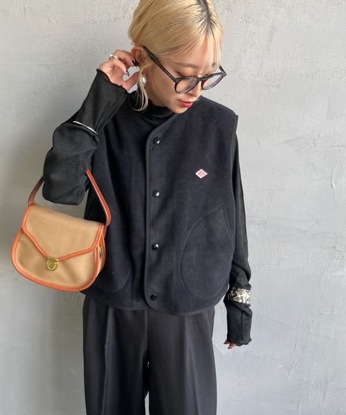 DANTON/ダントン] フリースノーカラーベスト（ベスト）｜DANTON