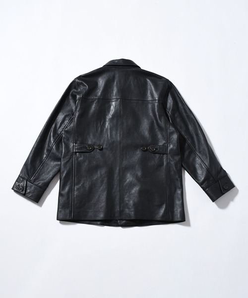 レザーブルゾンオーバージャケット | ジョンブル公式通販/JOHNBULL