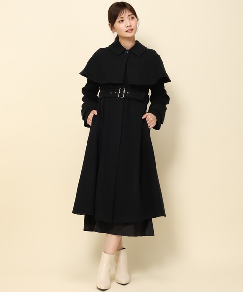 MISCH MASCH（ミッシュマッシュ）の「ケープカラーコート/MM348607