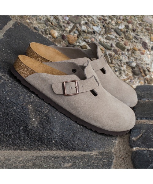 Boston BS 【ナロー幅】 トープ UNISEX（サンダル）｜BIRKENSTOCK