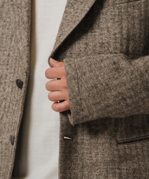 m's braque（エムズブラック）の「Ms BRAQUE for BOUCLE リネンウール