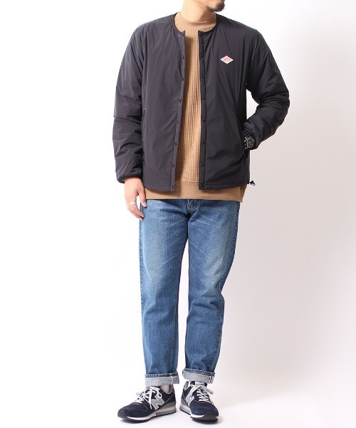 DANTON/ダントン] ナイロンストレッチタフタジャケット（ナイロン
