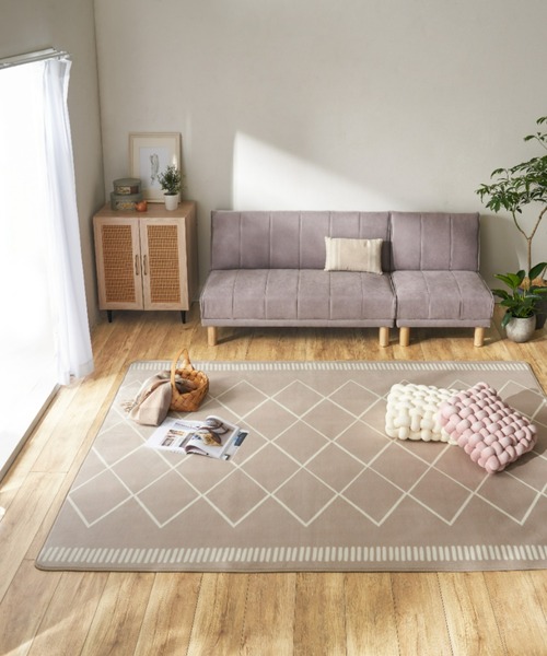 セール】はっ水フランネルラグ / L 180×240（ラグ/マット）｜iellio