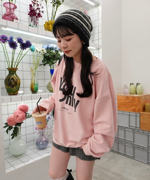 yamada企画/WEB限定】ウォッシュドロゴスウェット（スウェット