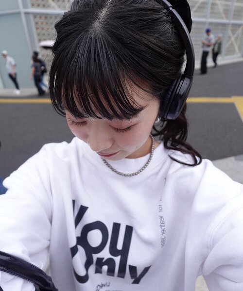 yamada企画/WEB限定】ウォッシュドロゴスウェット（スウェット