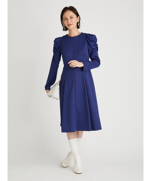 CELFORD（セルフォード）の「レース切替ポンチワンピース（ワンピース