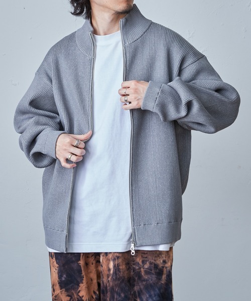 Lui's（ルイス）の「リブ編みドライバーズニット（ニット/セーター