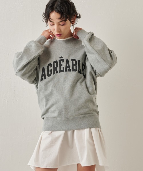 THE PAUSE】ロゴスウェットプルオーバー（スウェット）｜THE PAUSE（ザ