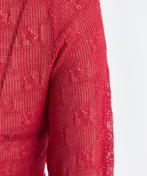 HAENGNAE/ヘンネ】KISHIMEN LOGO KNIT LEOTARD/キシメンロゴニット