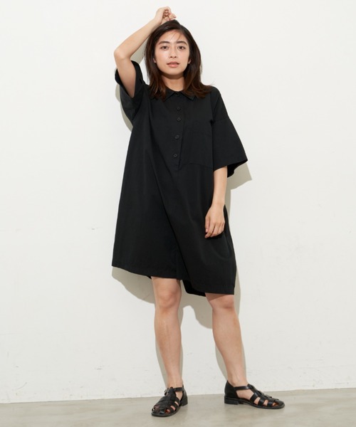 コンビネゾンショートパンツ（つなぎ/オールインワン）｜Libra Cue