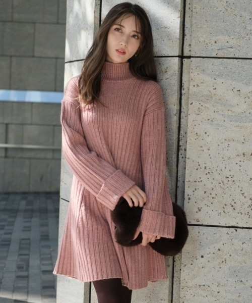 アプワイザーリッシェ タグ付✨キラキラミニニットワンピース M ギフト