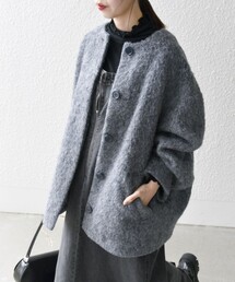 シャギーコート」に該当するグレー/灰色系のファッション通販 - ZOZOTOWN