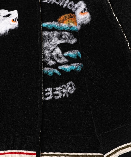 DAIRIKU（ダイリク）の「Needle Punch Reversible Ska Knit