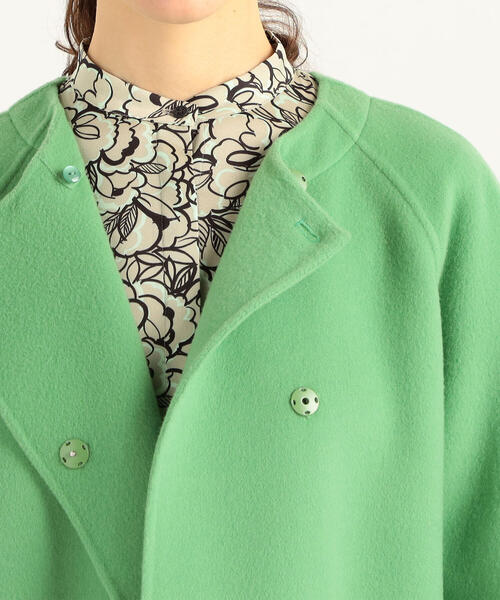 BALLSEY（ボールジィ）の「ウールビーバーメルトン ビッグカラーコート