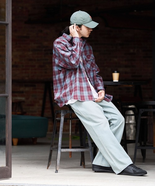 セール】チェックネルシャツ（シャツ/ブラウス）｜niko and