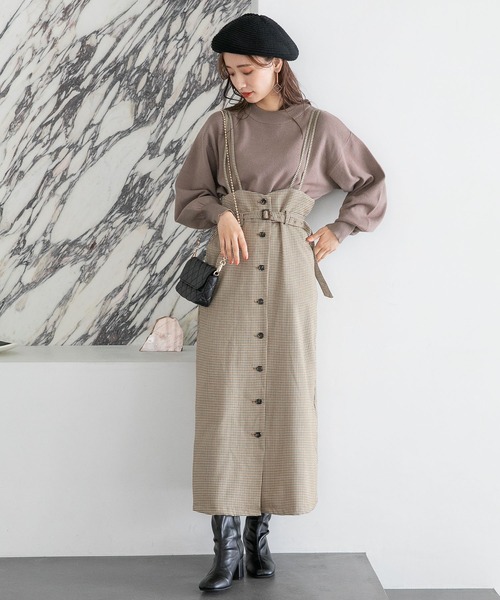 mysty woman（ミスティウーマン）の「ボリュームスリーブニットプル