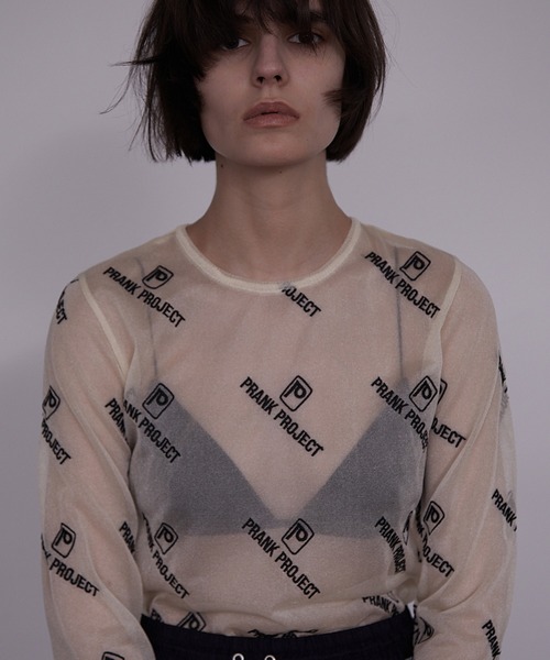 PRANK PROJECT（プランクプロジェクト）の「シースルーロゴジャガード