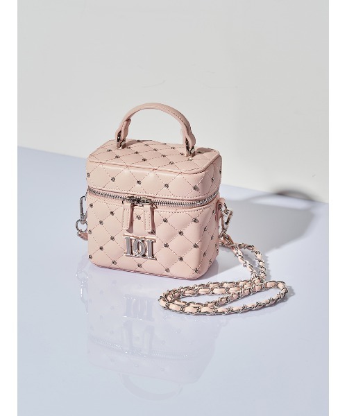 Darich（ダーリッチ）の「キルティングビジュースクエアミニバッグ