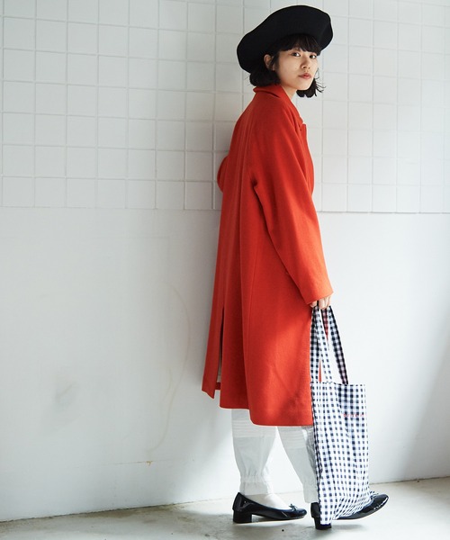 bulle de savon（ビュルデサボン）の「△Super100ウール ステンコート