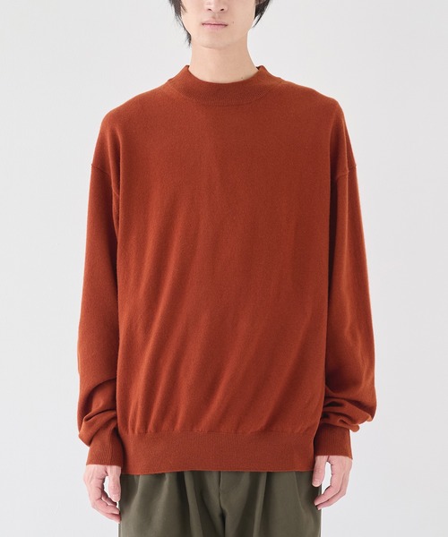 セール】【crepuscule/クレプスキュール】Moc Neck P/O（ニット