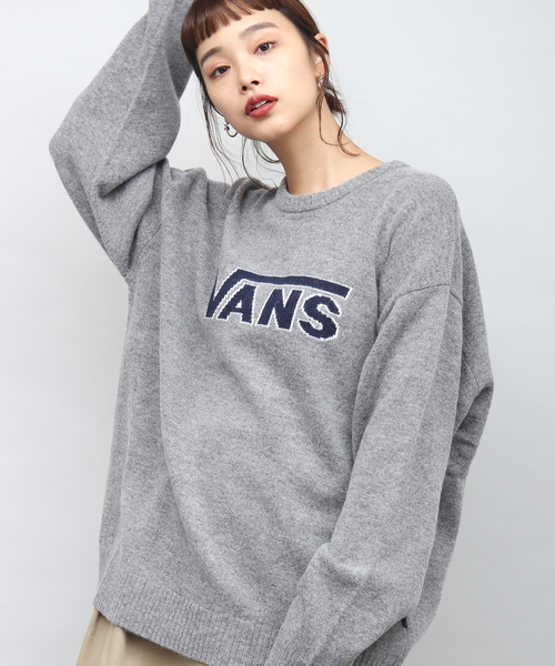 VANS（バンズ）の「VANS/ヴァンズ Flying-V JQD Crew Knit ニット