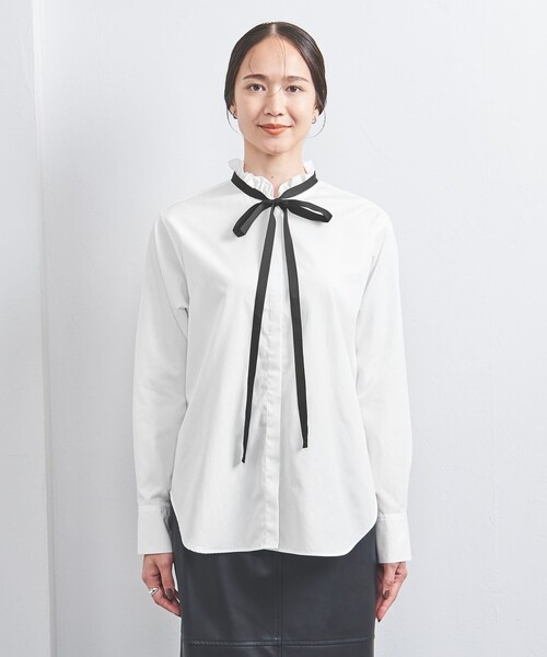 UNITED ARROWS（ユナイテッドアローズ）の「フリル リボン ボウタイ