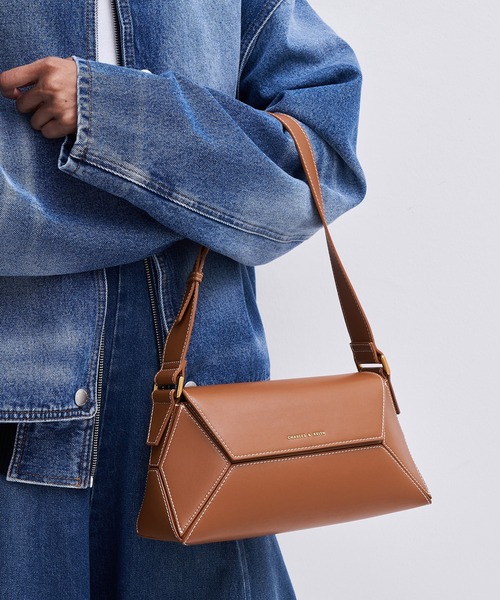 Nasrin ナスリン ジオメトリックショルダーバッグ（ショルダーバッグ