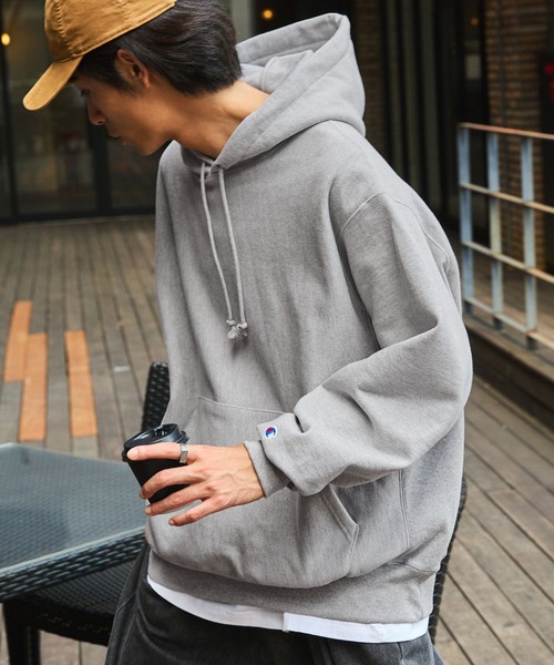 Champion 12oz Reverse Weave Sweat Hoodie/チャンピオン リバース