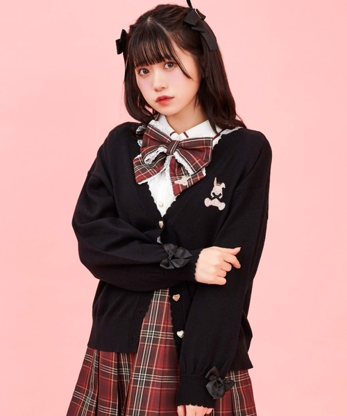 Secret Honey（シークレットハニー）の「うさぎ刺繍V開きカーディガン