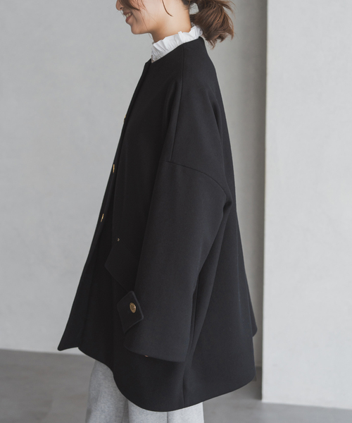 セール】MACKINTOSH/マッキントッシュ 別注 HUMBIE ノーカラーコクーン