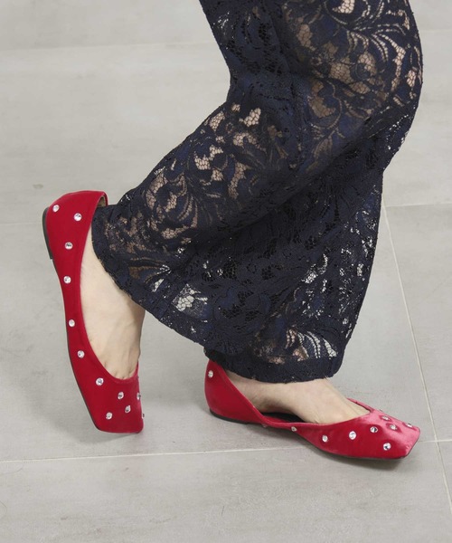 PIPPICHIC/ピッピシック】PP25-LINDA DIAMOND 8/スクエアトゥビジュー