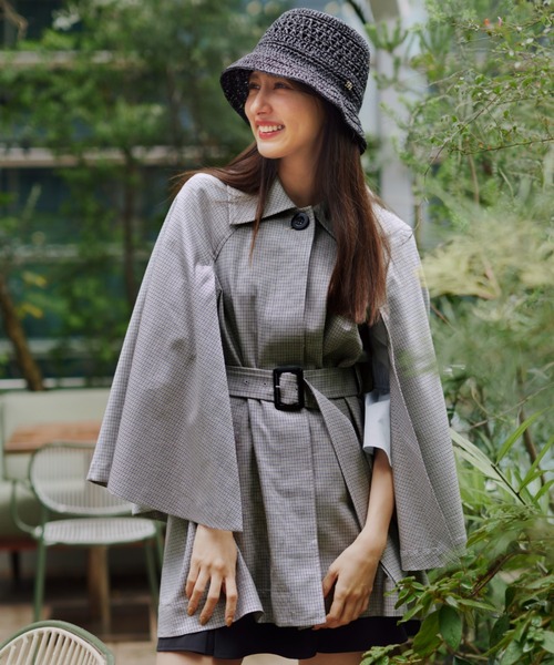 SNIDEL（スナイデル）の「ポンチョトレンチコート（トレンチコート