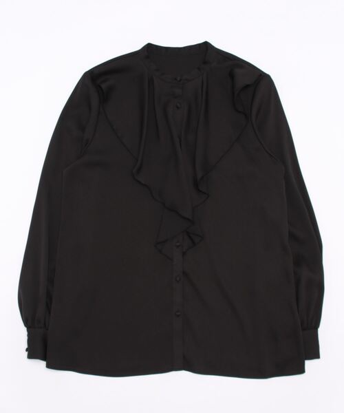 ANAYI（アナイ）の「サテンアムンゼンフリル ブラウス（シャツ