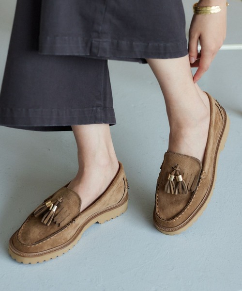 BARNYARDSTORM / スエードタッセルローファー【Mazell】【WEB限定