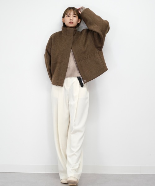 Reurie'（レウリィ）の「【HIT ITEM!】ダブルジップショートウール