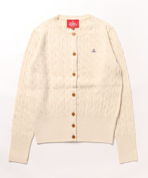 ｳｰﾚﾝｹｰﾌﾞﾙｸﾙｰﾈｯｸｶｰﾃﾞｨｶﾞﾝ（カーディガン/ボレロ）｜Vivienne Westwood
