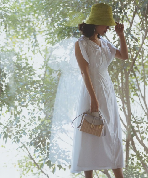 CELFORD（セルフォード）の「アーチフリルスリーブワンピース