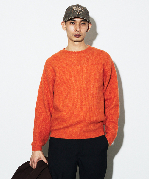 セール】YAK / ヤク アルパカ ブレンド タック ニット（ニット