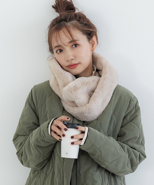 セール】フェイクファースヌード（ネックウォーマー/スヌード）｜coca