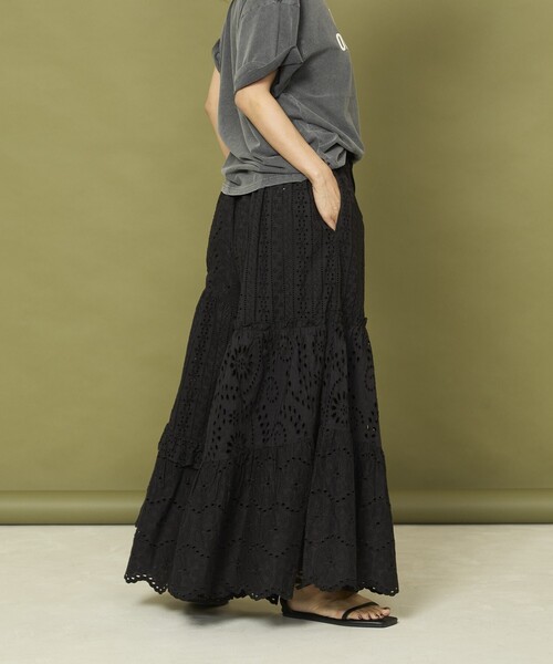 Freada（フリーダ）の「Freada/フリーダ レース ティアード ギャザー