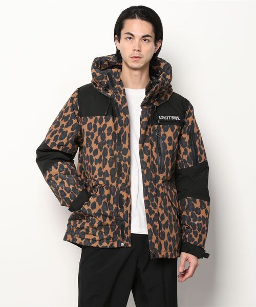 schott（ショット）の「Schott/ショット 2TONE DOWN JACKET 2トーン