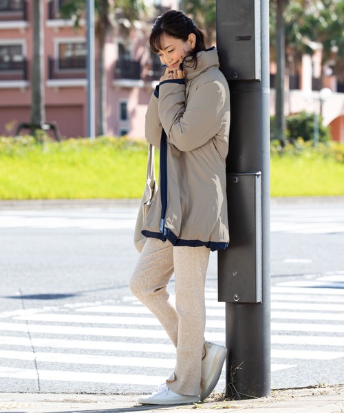 SweetMommy（スウィートマミー）の「配色使い リバーシブル ダウンママ