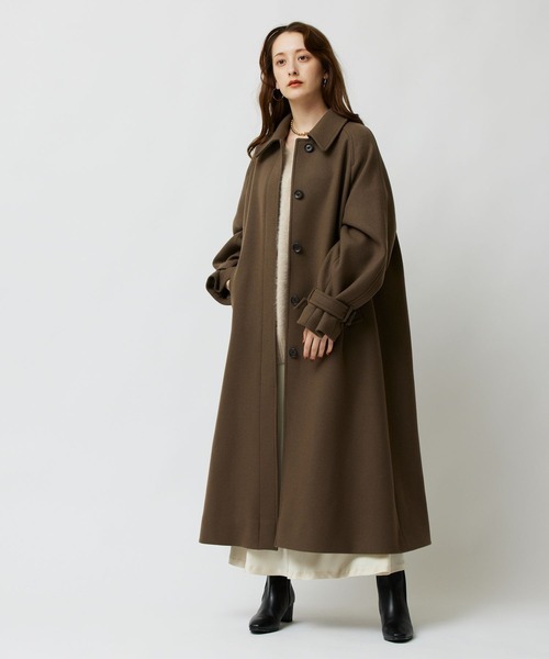 BABYLONE（バビロン）の「WOOLステンカラーコート（ステンカラーコート