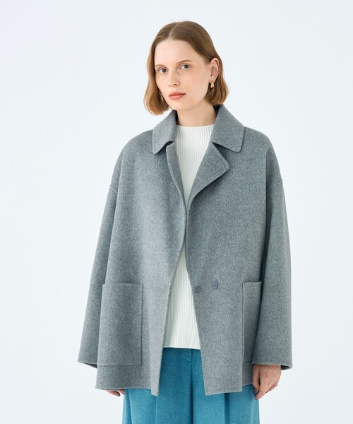 BALLSEY（ボールジィ）の「プレミアムウールリバー オープンカラー